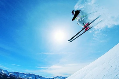 Extreme Skiing iPad 3,4 & Air Wallpapers