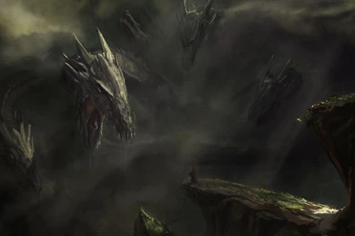 Download Wallpapers Art, Hydra, A Creature, A Monster, A Man ...