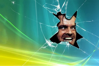 THE SHINING Horror Thriller Dark Movie Film Classic Shatter Glass ...