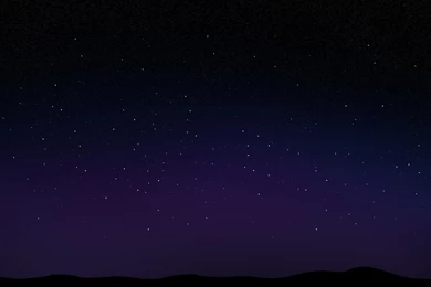 Dark Starry Night Sky