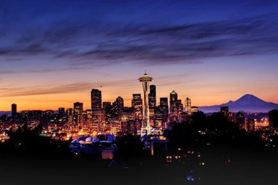 Seattle Skyline   Wallpaper.