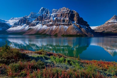 Download Wallpapers 1920x1080 Mountains, Nature, River, Grass ...