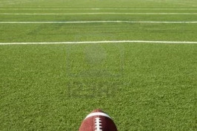 American Football Field American Football Field Isolated On White ...