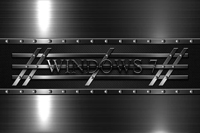 Download Wallpapers 2560x1600 Windows 7, 3d, Background, Black ...