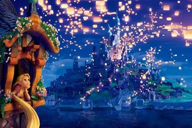 HD Quality Best Disney Tangled Desktop Widescreen Wallpapers 1 ...