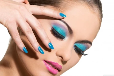 Blue Eye Makeup HD Desktop Wallpapers : High Definition ...