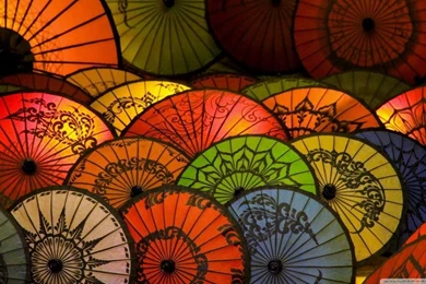 Japanese Umbrellas HD Desktop Wallpapers : High Definition ...