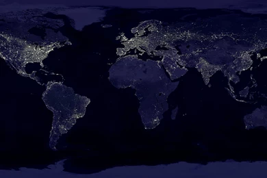 Earth At Night Wallpapers