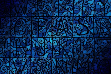 Blue Stained Glass Mac Wallpapers Download