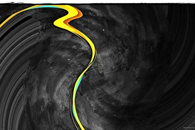 HD Black And Yellow Art Wallpapers