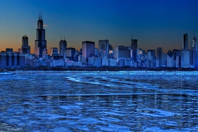Chicago Skyline HD Desktop Wallpapers : High Definition ...