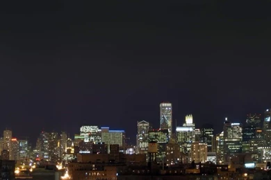 Wallpapers Pictures Photos: Chicago Night Skyline Pictures