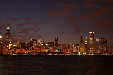 Pin Chicago Skyline Wallpapers Hd On Pinterest Chicago Skyline ...