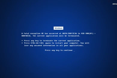 Blue Screen Wallpapers   Computer Wallpapers