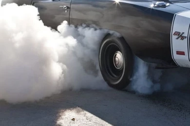 Muscle Car Burnout iPhone 5 Wallpapers