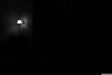 Lamp In Darkness HD Desktop Wallpapers : High Definition ...