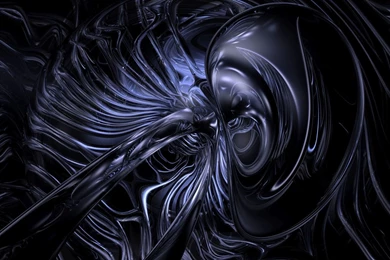 Metallic Swirls Into The Darkness Wallpapers   Abstract Wallpapers ...