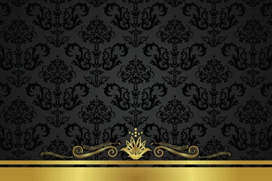 Black And Gold Vintage Wallpapers HD Picture