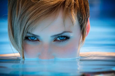 Animated Blue Eyes Wallpapers