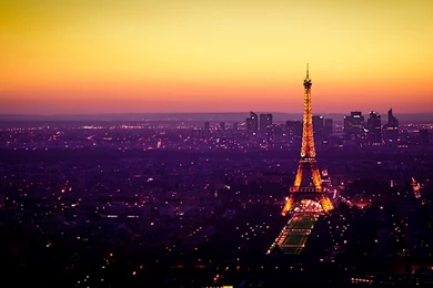 Nightfall Is Coming To Paris Wallpapers :: HD Wallpapers