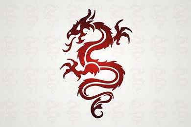 Tribal Red Dragon Tattoo Wallpaper.jpg