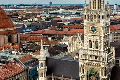 HDscreen: Munich Cityscapes Desktop Bakcgrounds