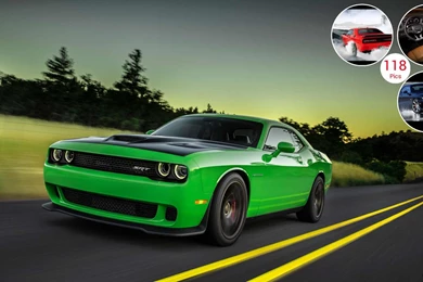 2015 Dodge Challenger SRT Supercharged HEMI Hellcat   Front
