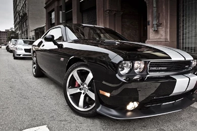 Youwall Black Dodge Challenger Wallpapers Wallpaperwallpapers Dodge ...