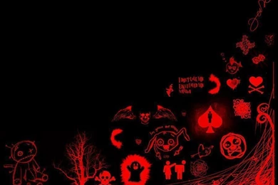 Red+Black Myspace Backgrounds By Rose Coloured Bullet On DeviantArt