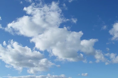 Fluffy White Clouds Desktop Wallpapers