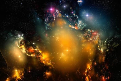Gold Galaxy Space Wallpapers For Android
