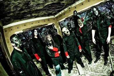 Download Wallpapers 1920x1080 Slipknot, Masks, Image, Roof, Room ...