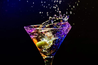 Colourful cocktail wallpapers