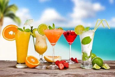 Beach Party Cocktail Wallpapers
