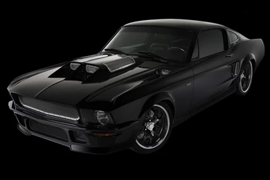 Black Ford Mustang GT Wallpapers