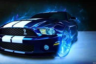 Neon Ford Mustang Wallpapers