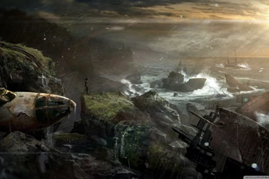 Tomb Raider 2012   Shipwreck HD Desktop Wallpapers : Widescreen ...
