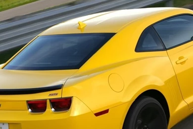640x1136 2013 Chevrolet Camaro 1LE Yellow Motion Rear Angle Iphone ...