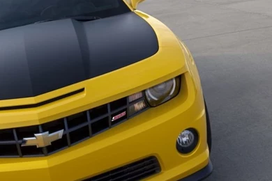 640x1136 2013 Chevrolet Camaro 1LE Yellow Motion Front Iphone 5 ...