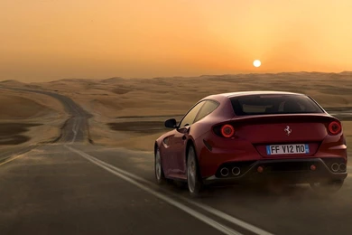 Ferrari: Ferrari Ff Italian Red Coupe 2012 V3 1440 Full HD ...