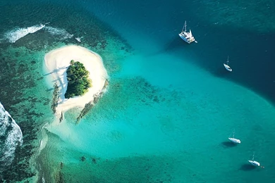 Awesome Lonely Island Beach Backgrounds   Beach Wallpapers