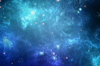 Download Wallpapers 2048x2048 Space, Background, Blue, Dots New ...