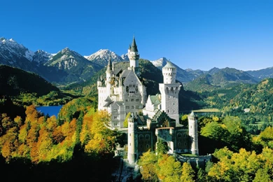 Free Neuschwanstein Castle In Germany, 3 Computer Desktop Wallpapers
