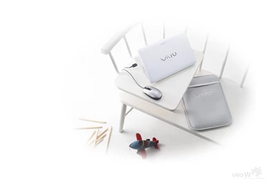 Sony VAIO Milky White Wallpapers