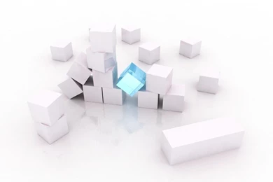 White Cubes 3d Hd Wallpapers (
