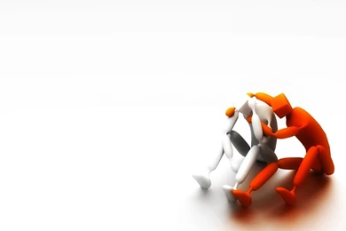 Friends Red And White Boxhead 3d Hd Wallpapers   (