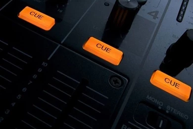 Download Glowing DJ Controller Wallpapers For iPhone 4