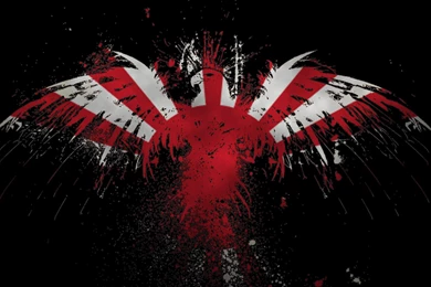 Eagle Japanese Flag Wallpaper.png