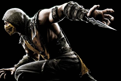 Scorpio Mortal Kombat X 3D Games Wallpapers Fre