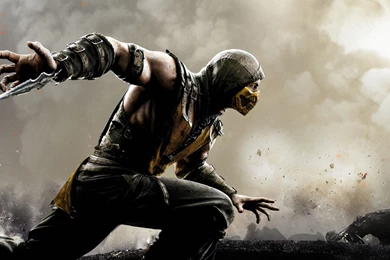 HD Backgrounds Mortal Kombat X Scorpion Wallpapers